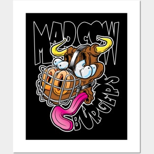 Mad Cow Burgers Posters and Art